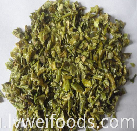 Dehydrated Mexican Green Pepper 3 3mm